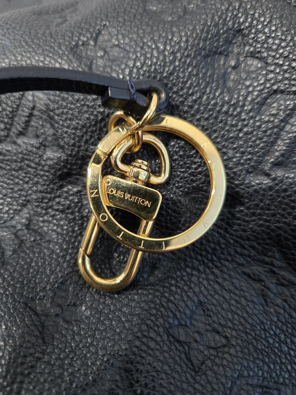 Louis Vuitton Infini Monogram Embossed Leather Top-Handle Bag